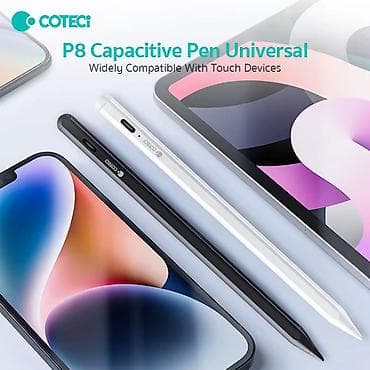 COTEet P8 Universal Kapasitiv Stylus qələm - Bütün toxunma ekranlı — 3