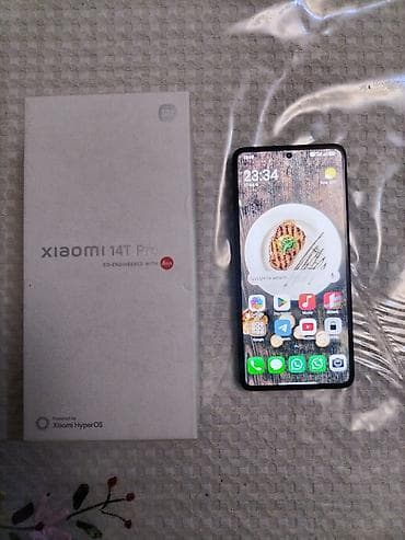 Xiaomi 14T Pro, 512 GB, rəng - Qara, 
 Sensor, Barmaq izi, İki sim kartlı
