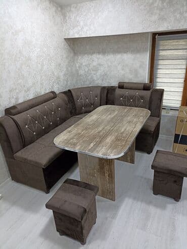 Стулья: Mətbəx künc dəsti 2 Tabretka Şəkildə olan modellər 280Azndən. Hər — 5