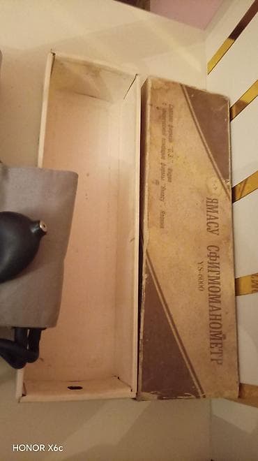 barometr termometr: - Manşet: klassik qol manşeti (armetura və şlanqlar daxil) - Nasos — 3