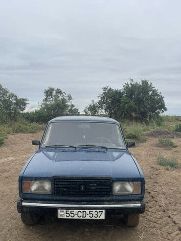 опель зафира а: Lada 2107 sedan – mavi rəng, 4 qapı, arxa ötürücülü klassik kuzov — 2