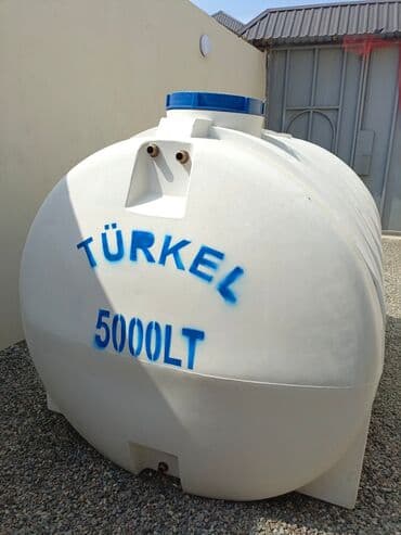 çənlər: Bak, Plastik, 5000 l l, Yeni — 1