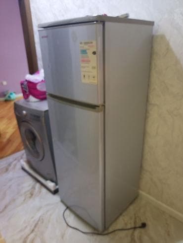 Audio: İşlənmiş 2 qapılı Shivaki Soyuducu Satılır, rəng - Gümüşü — 1