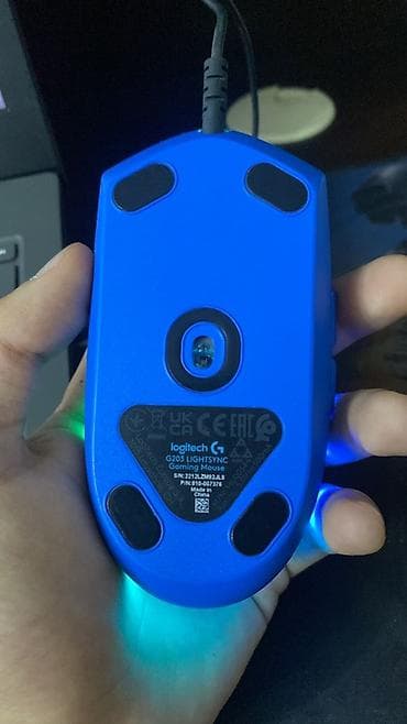 komp: Logitech G203 LIGHTSYNC oyun siçanı – mavi rəng - RGB LIGHTSYNC — 2