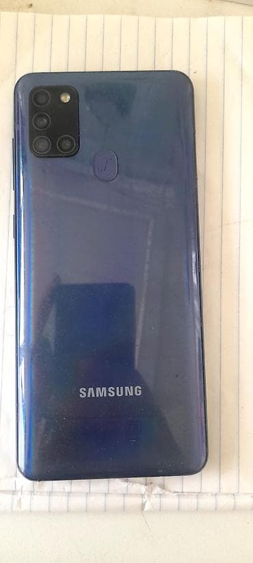islenmis soba: Samsung Galaxy A21S, 64 GB, rəng - Mavi, İki sim kartlı — 2