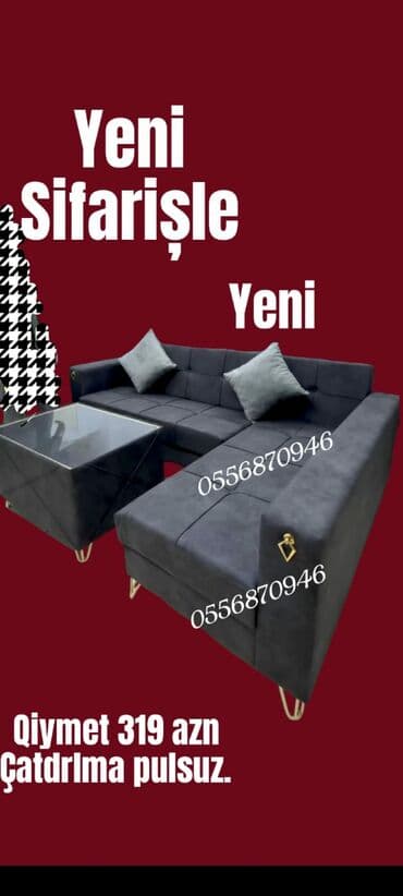 deri divanlar: Künc divan, Qonaq otağı üçün, Parça, Bazalı, Açılan, Kitab — 9