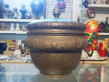 gence sekilleri: Latun qazan 8 litr — 1