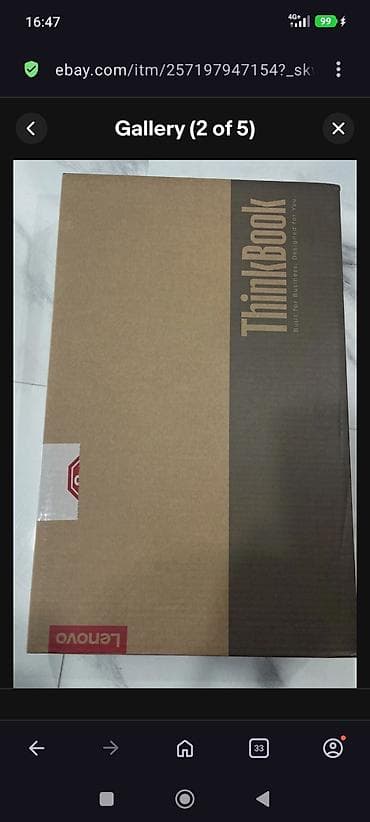 operativ yaddas: 💻 SATILIR — Lenovo ThinkBook 16 G7 (Yeni, bağlı qutu) 📦 Noutbuk — 4