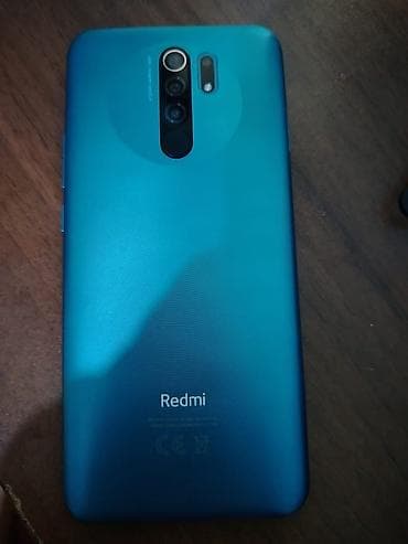 barter android: Redmi 9 Prime, 64 GB, rəng - Göy, Barmaq izi — 2