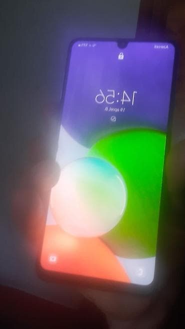 samsung g850: Samsung Galaxy A22, 64 GB, rəng - Ağ, Barmaq izi — 2