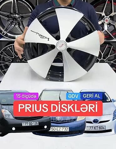 sukan dəsti: Disk Toyota R 15, 5 Boltlu — 5