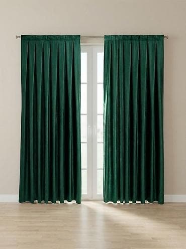 pencere perde: Məhsul: Qalın dekorativ pərdə dəstləri - Material: Yumşaq, sıx — 1