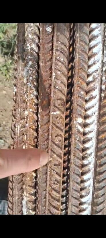 metal demir: TECİLİ satilir.baksolun zavod malidir. 14 luk.12 metre.27 eded — 4