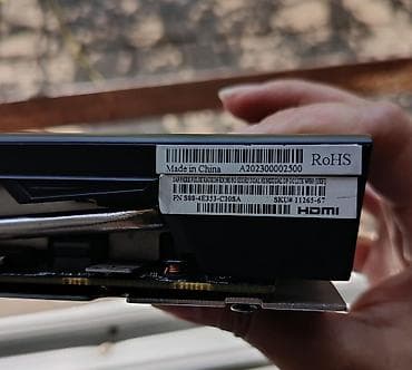 компьютер: Видеокарта для ПК ЖК Sapphire Radeon RX 580, 8 ГБ, Б/у — 5