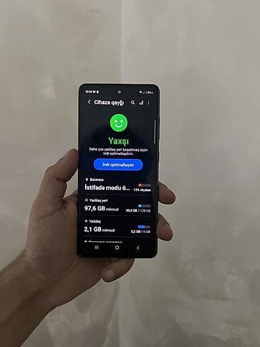 Компьютеры, ноутбуки и планшеты: Samsung Galaxy S20, 128 ГБ, цвет - Черный, Отпечаток пальца — 6