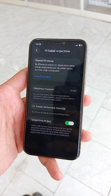 iphone 11 pro ekran: IPhone 11 Pro, 64 GB, Qızılı, Zəmanət, Simsiz şarj, Face ID — 9
