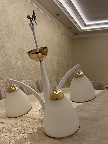 ucuz advent calendar: Çılçıraq, 3 lampa, Metal — 5