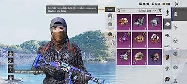 PUBG Mobile oyun hesabı – zəngin kosmetik kolleksiya və aktiv RP — 5