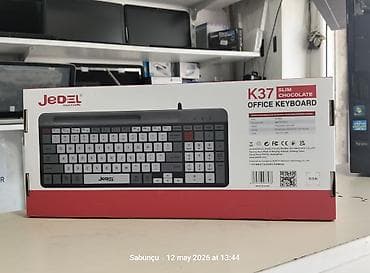 toshiba notebook adapter: Kompüterlər üçün klavyatura. Usb ilə. Yenidir. Satış Mağazadadır — 1