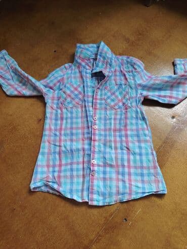 детская и подростковая одежда: Wekilleri cevirin Uşaq geyimləri dəsti 1) Mavi jeans şalvar - Düz — 6