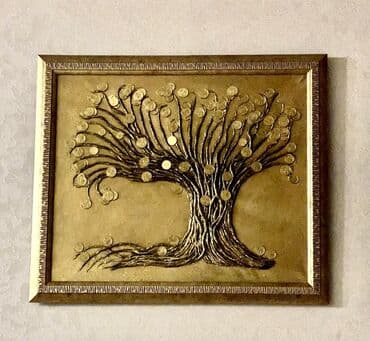 argon svarka aparat: Картина «Денежное дерево »💰💵 Ручная работа денежки настоящее! — 1