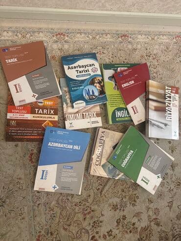 10 kitab 50azn istifade olunmayib
