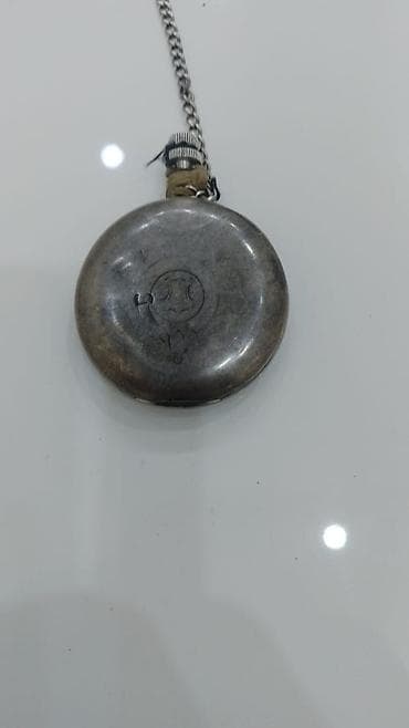 akilli saat: Antik cib saatı – mexaniki, zəncirli model - Korpus: metal - — 2