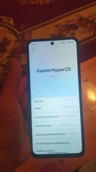 поко: Poco M6, 256 ГБ, цвет - Черный, Сенсорный, Отпечаток пальца, Face ID — 3