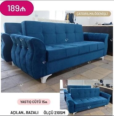 di̇van: Di̇van-kravat, Yeni, Açılan, Bazalı, Parça, Ödənişli çatdırılma — 9