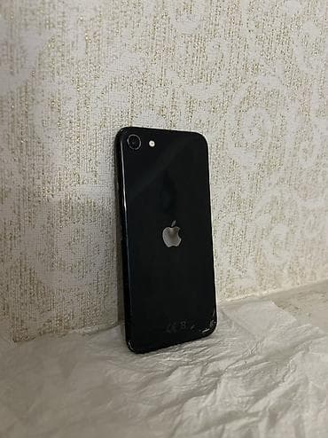 iphone 8 puls: IPhone SE 2020, 64 GB, Jet Black, Barmaq izi, Simsiz şarj — 5