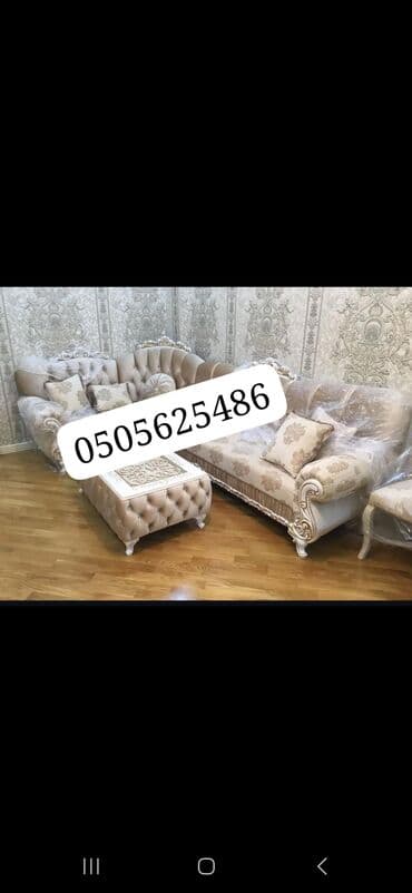 yataq otagi dest: Yeni, Künc divan, Divan, Bazalı — 6