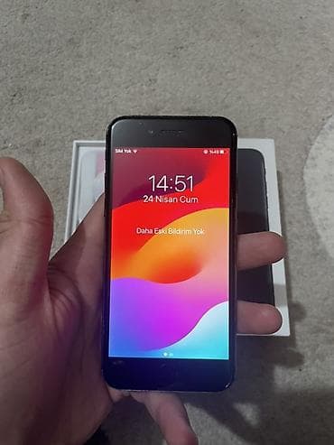 paltar yuyan maşın ikinci əl: IPhone 7, 32 GB, Qara, Barmaq izi — 1