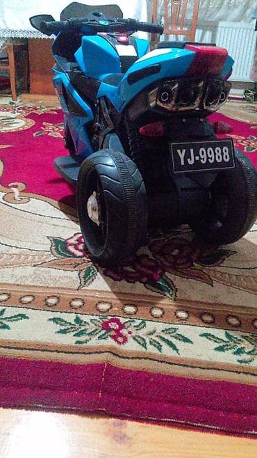 dəmir maşin: Uşaq üçün elektrikli üçtəkərli motosiklet və uşaq velosipedi — 1