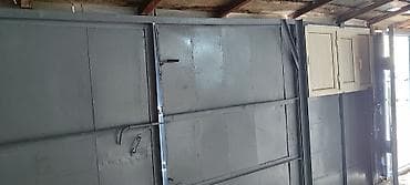 elmlər: Metall qaraj/boksa bənzər anbar sahəsi - Kənardan tam metal — 3