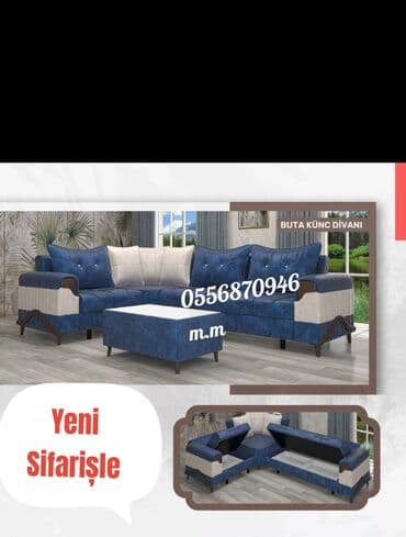 mətbəx ucun divan: Künc divan, Yeni, Açılan, Bazalı, Parça, Şəhərdaxili pulsuz çatdırılma — 23