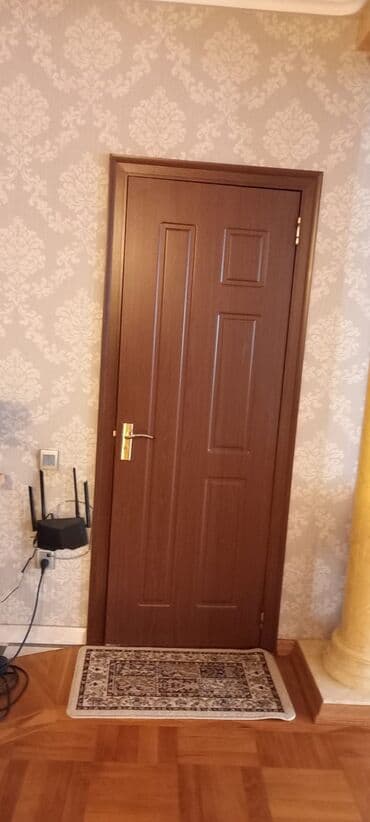 mdf: Qonaq otağı üçün İşlənmiş Otaq qapısı 80x200 sm Zamok ilə, Ünvandan götürmə — 3