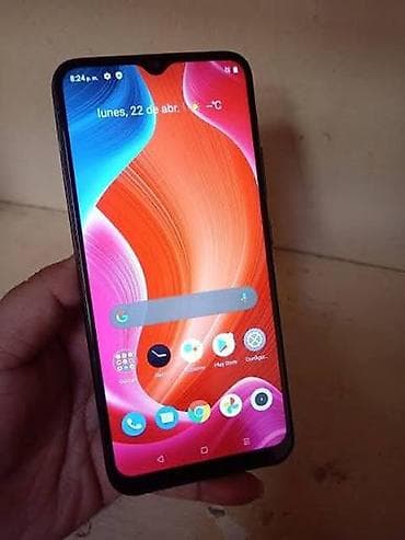 apple ipod touch: Realme C21, rəng - Qara, Barmaq izi — 2