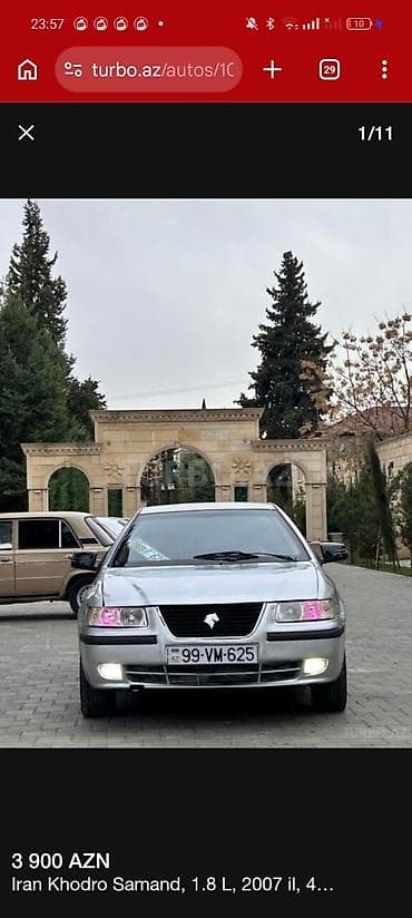 vaz lada oka: Iran Khodro Samand: 1.8 l | 2007 il Sedan — 4