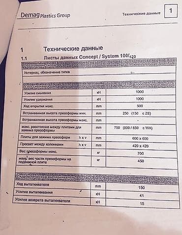 Balta və nacaqlar: Termoplast avtomat. Istenilen nov plastik mehsullarin istehsali ucun — 4