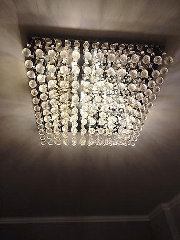 tripod lampa: Çılçıraq, 10 və daha çox lampa, Metal — 3