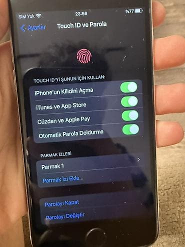 aifon 6 s: IPhone 6s, 16 GB, Space Gray, Barmaq izi — 5
