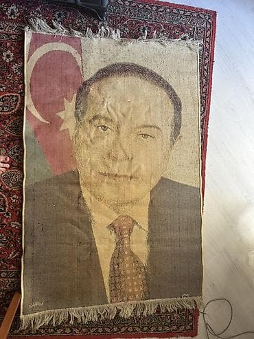 turkmen tekstil: Heydər Əliyevin əldə toxunma xüsusi toxunma xalçasıdlr idare ve yaxud — 3