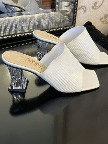 ysl ayakkabı: Ölçü: 37, rəng - Ağ, Yeni — 2