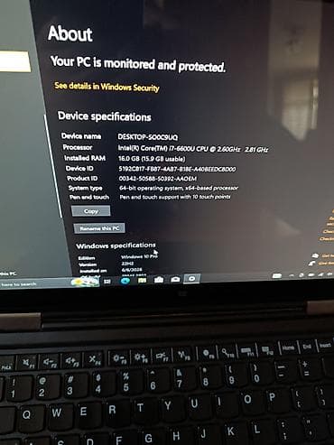 asus rog 5: Təcili Satılır Lenovo ThinkPad Yoga konvertasiya olunan noutbuk (360° — 1