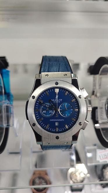 Qol saatları və aksesuarlar: Yeni, Qol saatı, Hublot, rəng - Gümüşü — 4