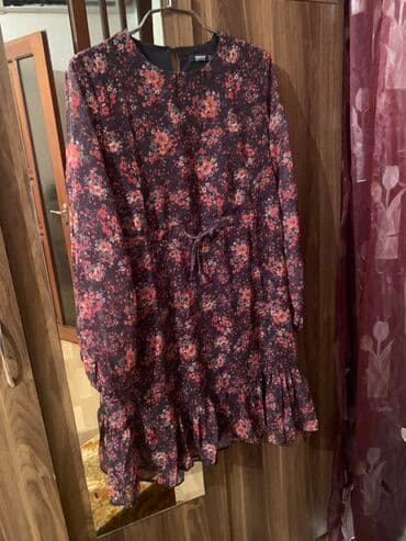 купить вечернее платье в баку: TÜRKİYƏNİN BUSEM FİRMASI! Yaz,payız üçün don,şifon,S,M razmer 50 azn — 1