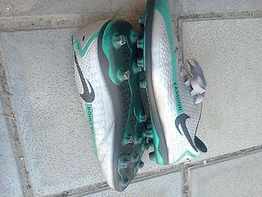 nike hyperko: Futbol butsası (mürtəzə/ştutslu) - Rəng: gümüşü-yaşıl, qara detal və — 2