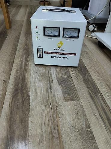 Çelikkaya SVC-3000VA AC Avtomatik Gərginlik Regulyatoru - Güc: 3000 at lalafo.az Çelikkaya SVC-3000VA AC Avtomatik Gərginlik Regulyatoru - Güc: 3000