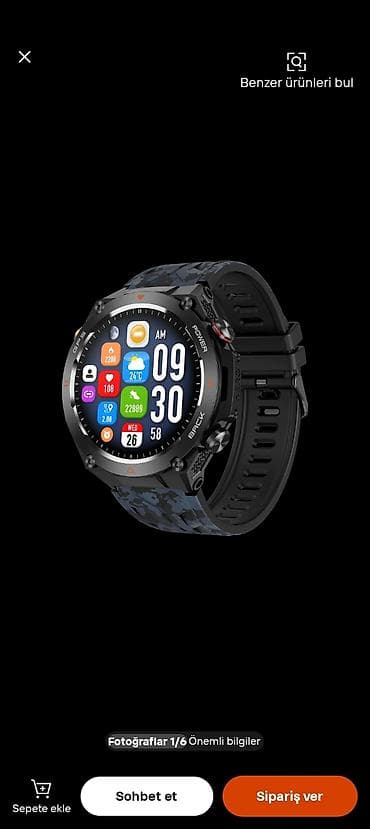 maqnitli saat: GPS-li idman ağıllı saatı - GPS/BDS/GLONASS/GALILEO dəqiq peyk — 5