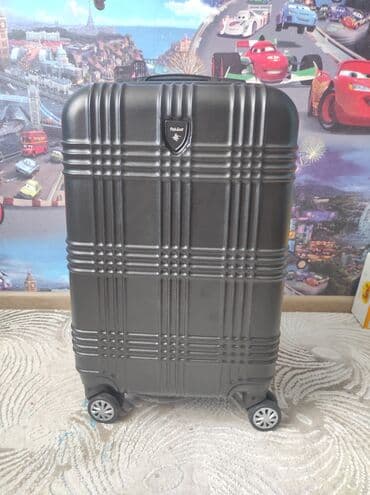 idman eşyaları: Polo firmasi Qara rəngdə, səliqəli dizaynlı çamadan. Həm əl ilə — 3